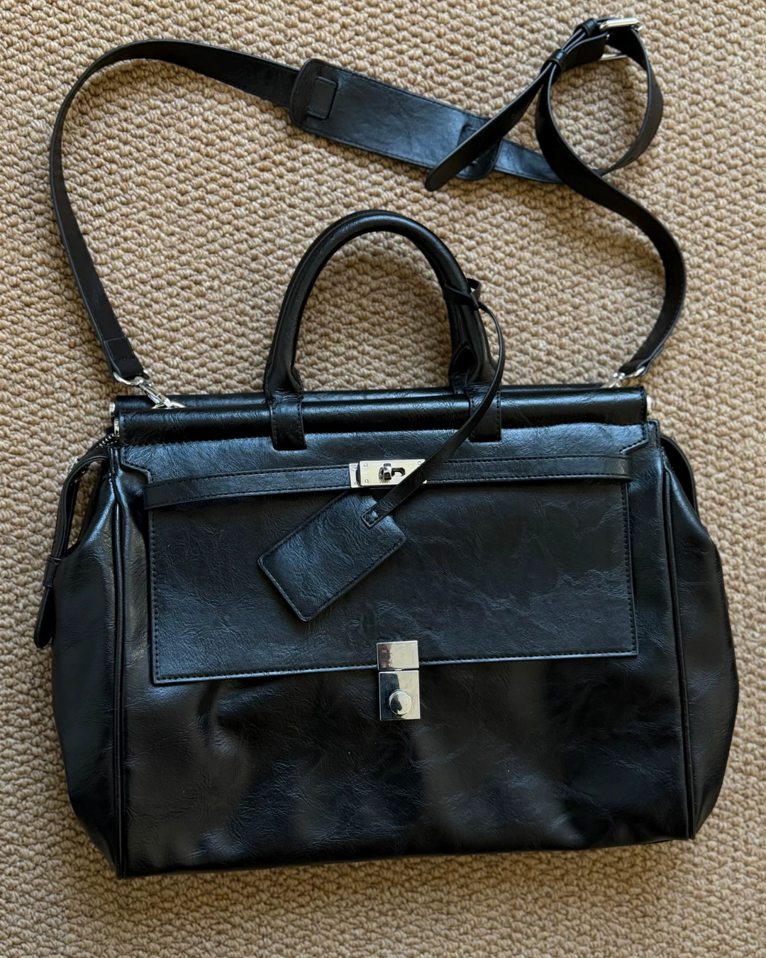 MODEFREAKのヴィンテージレザーモードバッグ mf3700の画像