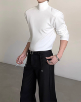 【1.14新作】モードシルエットタートルネックカットソー mf3634