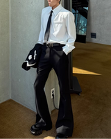 【2.4新作】スリムフレアコリアンスラックス mf3661