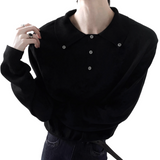 MODEFREAKの【10.3新作】シンプルカラーニットトップス mf3542の画像