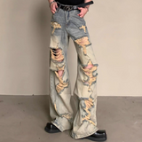 MODEFREAKの【6.12新作】ハイダメージモードデニムパンツ mf3771の画像
