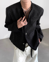 【11.28新作】クラシックモードツイードジャケット mf3583