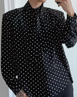 【2.6新作】ドットリボンタイシャツ mf3657