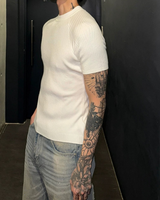 Korean layered monotone cut and sew mf3662