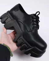 스플릿 투 모드 가죽 부츠 mf3636