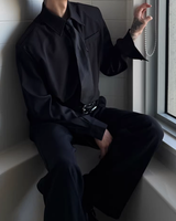 【2.2新作】コリアンシルエットネクタイシャツ mf3656