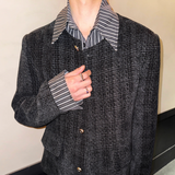 MODEFREAKのカラーデザインツイードジャケット mf3533の画像