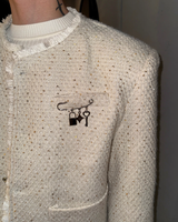 【10.31新作】シャインツイードモードジャケット mf3570