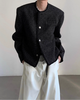 【11.28新作】クラシックモードツイードジャケット mf3583