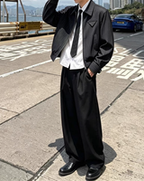 MODEFREAKのモードストライプラペルジャケット mf3834の画像