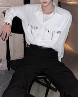 매력 디자인 모드 셔츠 mf3671