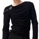 MODEFREAKの【9.26新作】バックルデザインモードカットソー mf3540の画像