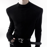 【1.28新作】ハイネックモードカットソー mf3653