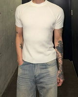 Korean layered monotone cut and sew mf3662