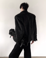 【12.17新作】スタイリッシュミンクタッチモードジャケット mf3610