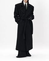 スタンドカラーウールモードコート mf3559