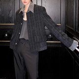 MODEFREAKのカラーデザインツイードジャケット mf3533の画像