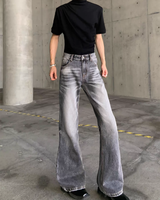 MODEFREAKの【7.22新作】モードウォッシュドフレアデニムパンツ mf3798の画像