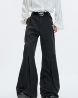 【12.29新作】プリーツフレアモードパンツ mf3624