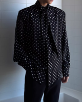 【2.6新作】ドットリボンタイシャツ mf3657