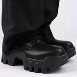 스플릿 투 모드 가죽 부츠 mf3636