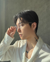 【3.2新作】クリアシルバーモードグラス mf3678