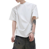 MODEFREAKのスナッププリーツモードTシャツ mf3358の画像