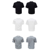 MODEFREAKのスナッププリーツモードTシャツ mf3358の画像