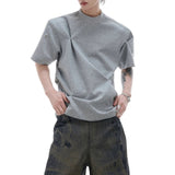 MODEFREAKのスナッププリーツモードTシャツ mf3358の画像