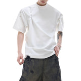 MODEFREAKのスナッププリーツモードTシャツ mf3358の画像