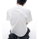 MODEFREAKのスナッププリーツモードTシャツ mf3358の画像