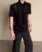 MODEFREAKの【5.29新作】モードクラシックタイデザインカットソー mf3759の画像