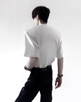모드 하이넥 블로킹 티셔츠 mf3684