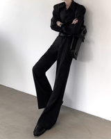 ストライプモードコリアンシャツ mf3556