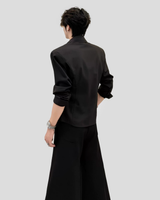 MODEFREAKのスタッズラインモードシャツ mf3824の画像