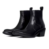 【12.8新作】カーフスキンラグジュアリーヒールブーツ mf3603