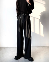 【1.5新作】プリーツAラインモードスラックス mf3631