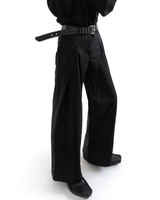 センタータックストライプフレアスラックス mf3546