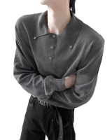 MODEFREAKの【10.3新作】シンプルカラーニットトップス mf3542の画像