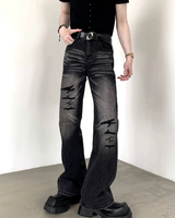 Waxed Mode Denim Pants mf3664
