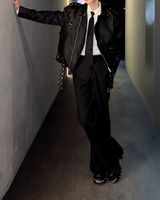 【11.10新作】バックルデザインモードジャケット mf3577