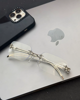 【3.2新作】クリアシルバーモードグラス mf3678