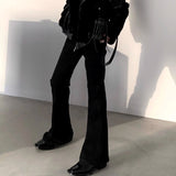 MODEFREAKのシンプルフレアパンツ mf2296の画像