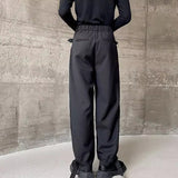 MODEFREAKのバックルデザインコリアンストレートパンツ mf2271の画像