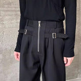 MODEFREAKのバックルデザインコリアンストレートパンツ mf2271の画像