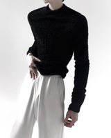【12.15新作】モヘアタッチハイネックニット mf3607