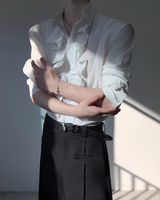 【2.11新作】フリルモードクラシカルシャツ mf3649