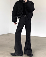 【11.24新作】モードデニムフレアパンツ mf3586