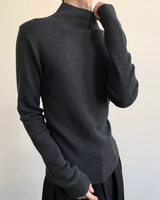 【1.5新作】ピュアウールハイネックニット mf3617