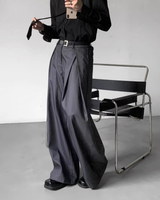 사이드 플리츠 스타일 업 슬랙스 mf3640